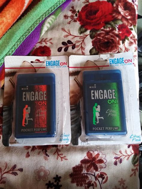 Buy Engage On Classic Woody Pocket Perfume Spray For Men, Citrus ...