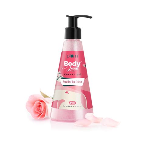 Plum BodyLovin' Feelin' So Rose Shower Gel | SLS-Free Body Wash For ...