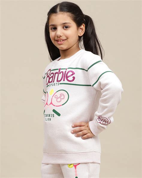 Barbie Printed Regular Fit Sweatshirt For Kids Girls – Kidsville