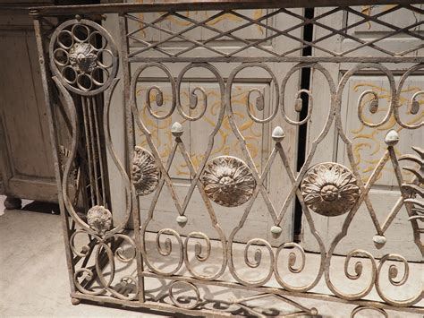 French, Period Louis XVI Wrought Iron Balcony Railing, circa 1785 at ...