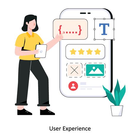 User Experience Flat Style Design Vector illustration. Stock ...