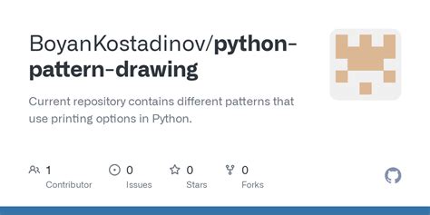 Image result for Pattern Making in Python