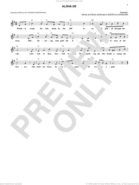 Image result for Aloha OE Song