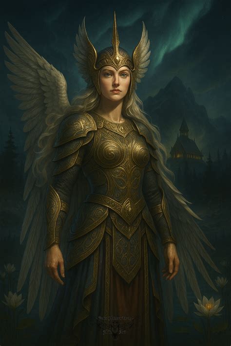 Valkýrie - Norse art - ..art by HBArt | Valkyrie norse, Norse mythology ...