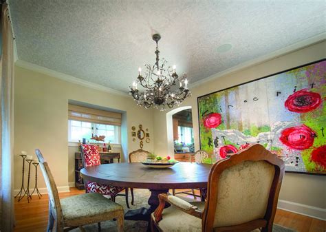 dining room picture wall