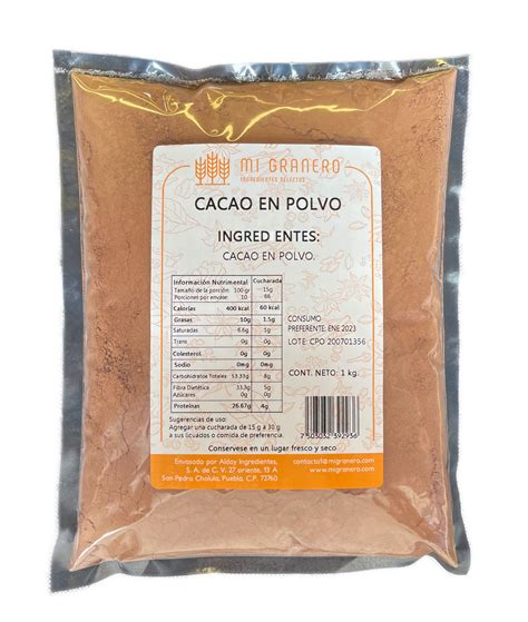 CACAO EN POLVO | MI GRANERO