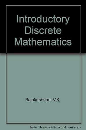 Buy Introductory Discrete Mathematics Book Online at Low Prices in ...