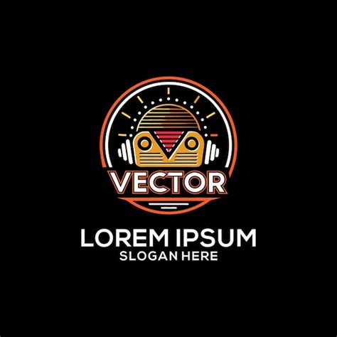 Radio-Vektor-Logo Vorlage des Radio-Ingenieur-Logos Vektor neues Logo ...