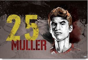 Thomas Muller Football Player Paper Print - Sports posters in India ...