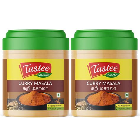 Buy Tastee Masalas South Indian Style Curry Masala Powder 200 grams ...