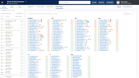 Image result for Mock Draft Simulator App Tutorial