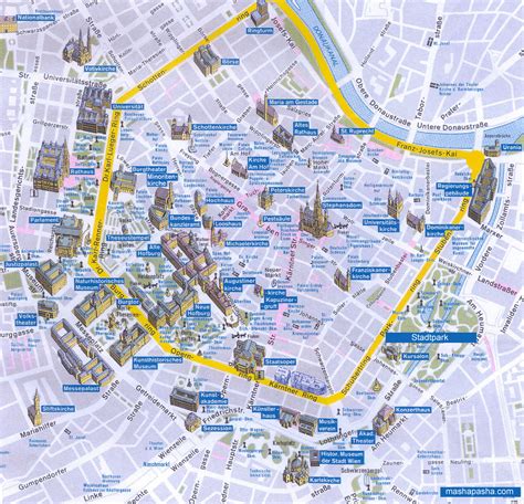 Vienna map attractions photos - Lontgrouptravel.com