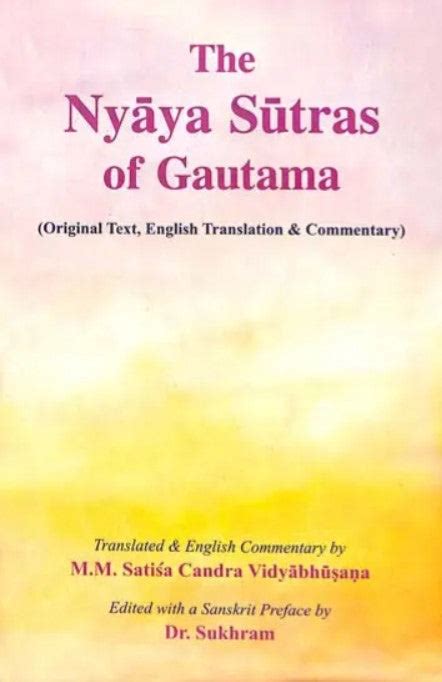 The Nyaya Sutras of Gautama [English] – Bookkish India