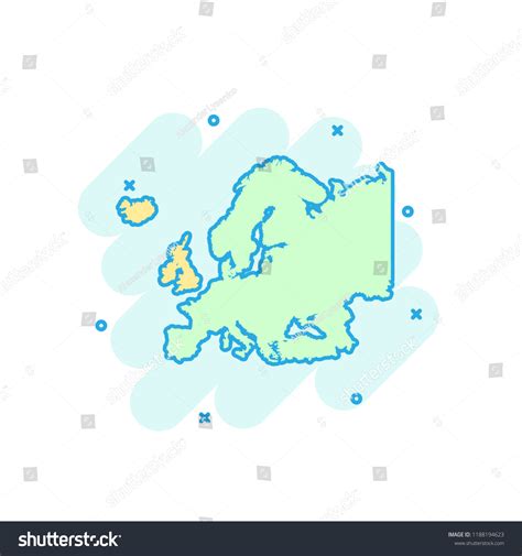 Europe Simple Cartoon Map 的图像结果