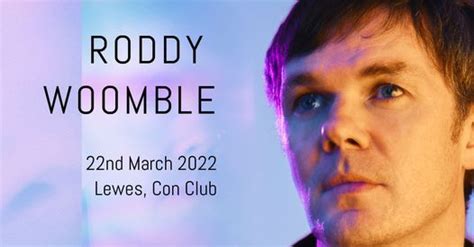 Roddy Woomble in Brighton 14.09.2020 - Rescheduled, Komedia Brighton ...