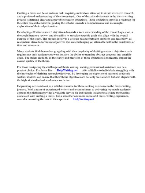 Image result for Research Objectives Basic Formatting