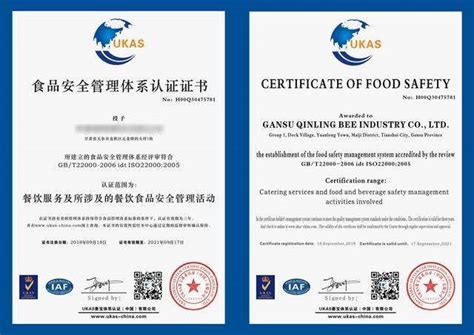 ISO22000食品安全管理体系认证_企好运