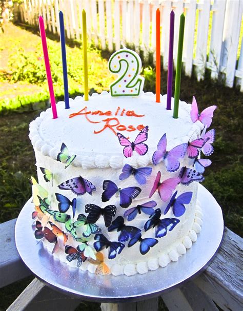 Image result for Exploding Birthday Cake with Butterflies
