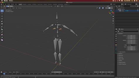 Rigify to Unity 的图像结果