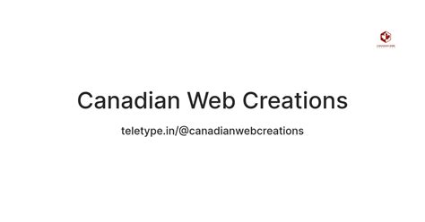 Canadian Web Creations — Teletype