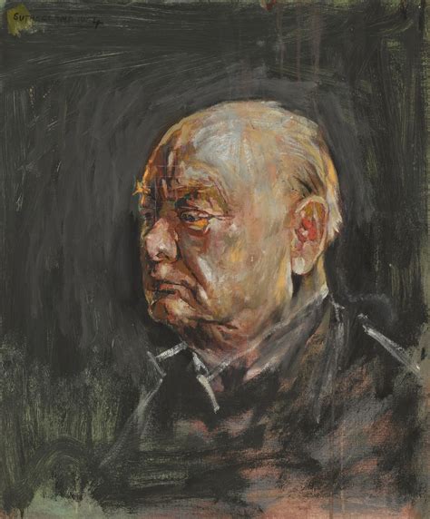 Sutherland Portrait Of Churchill
