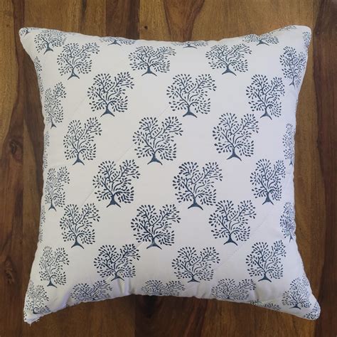 Quilted Cushion Cover - Tree of Life | LOVE FOR WHITE