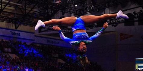 Gymnast Angel Rice Does A Jaw-Dropping, Flip-Filled Routine, Totally ...