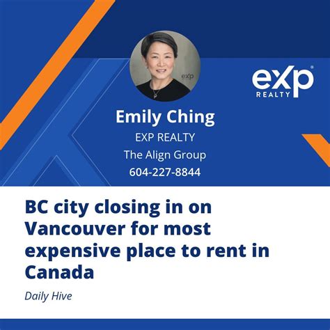 BC city closing in on Vancouver for most expensive place to rent in Canada | Emily Ching