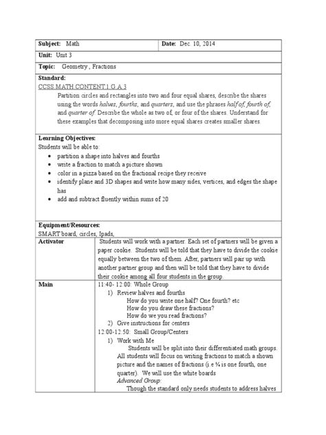 Fraction Math Lesson 的图像结果