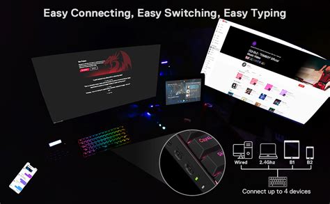 Amazon.in: Buy Redragon K530 Pro Draconic 60% Wireless RGB Mechanical ...