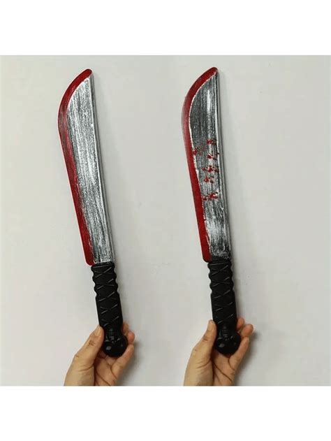 Costume Show Props, With Blood, Plastic Props With Skull Handle, Home ...