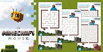 'A Minecraft Movie' Activities | Warner Bros. | Twinkl
