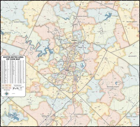 Image result for Austin Zip Code Map