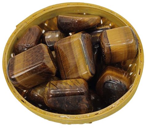 Plus Value Tiger Eye Pebbles Tumbled Stone Strength & Courage | Vastu ...