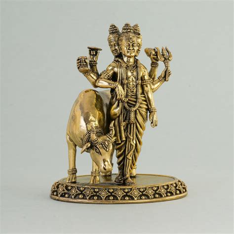 Shop Authentic Brass Dattatreya Idol at Luxe Artisanship