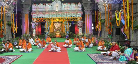 Sakala Karya Srimad Ramayana Parayanam Commences at Vasanta Mandapam ...
