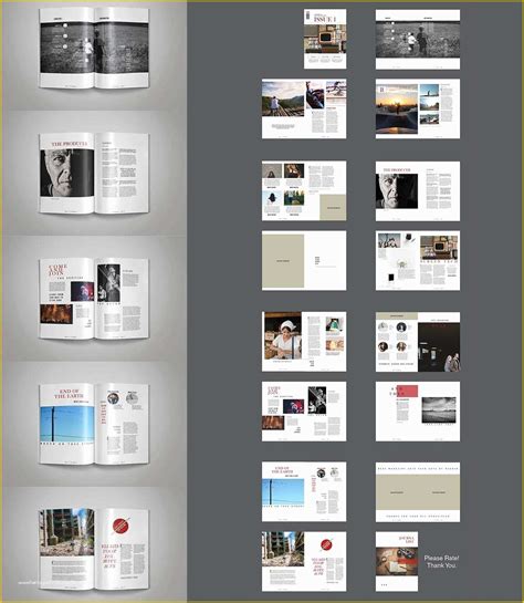 51 Free Magazine Template Indesign | Heritagechristiancollege