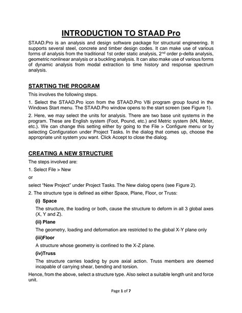 Image result for Staad Pro Tutorial