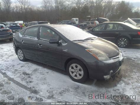 Report JTDKB20U573252742 TOYOTA PRIUS 2007 Gray Hybrid - price and damage history