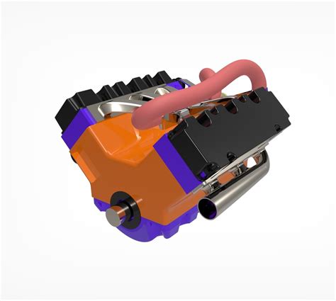 V6 Engine Model 的图像结果