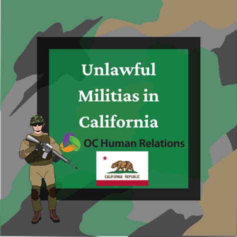 Are Armed Militias Legal? No! | OC Human Relations - is it legal to form a militia
