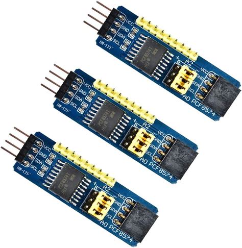 Buy Comimark 3Pcs PCF8574 PCF8574T I2C 8 Bit IO GPIO Expander Module ...