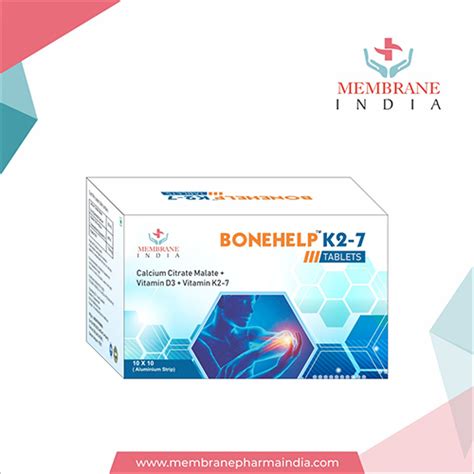 Bonehelp K2-7 Tablets Membrane Pharma India Pvt. Ltd.