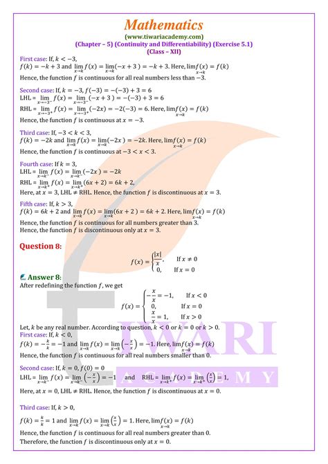 Image result for Class 12 Math Exercise 5.1 Viba