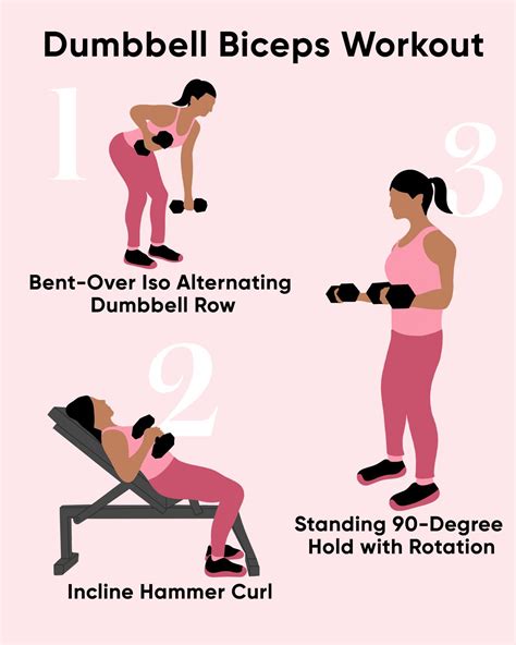 Bicep Workout With Dumbbells