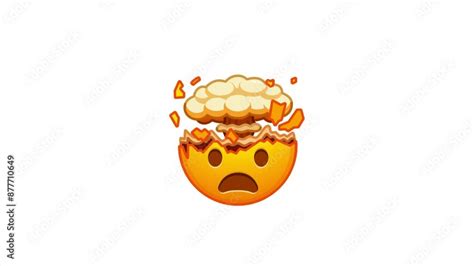 Image result for Emoji or Smile Face Exploding Brain