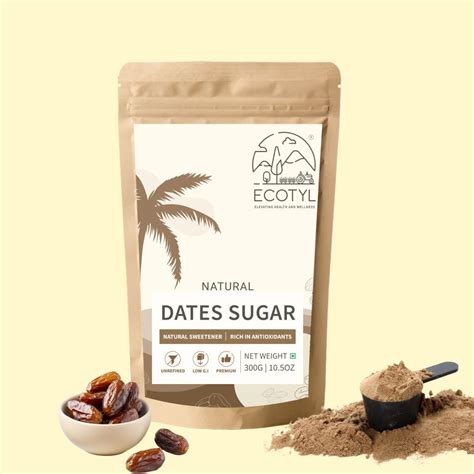 Dates Sugar | Natural Sweetener | Rich in Minerals | 300g ...