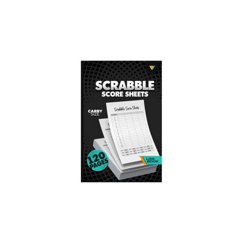 Buy Scrabble Score Sheets Log Book: Carry Size Scrabble Score Sheet Pad ...