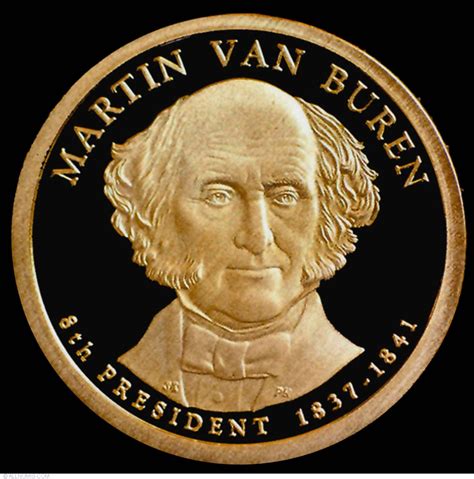 1 Dollar 2008 S - Martin Van Buren Proof, Dollar, Presidential Series ...