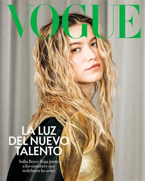 Sofía Reyes covers Vogue Latin America February 2023 by Stefan Ruiz - fashionotography
